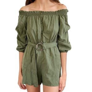 ZARA Basics Collection Romper. Size M